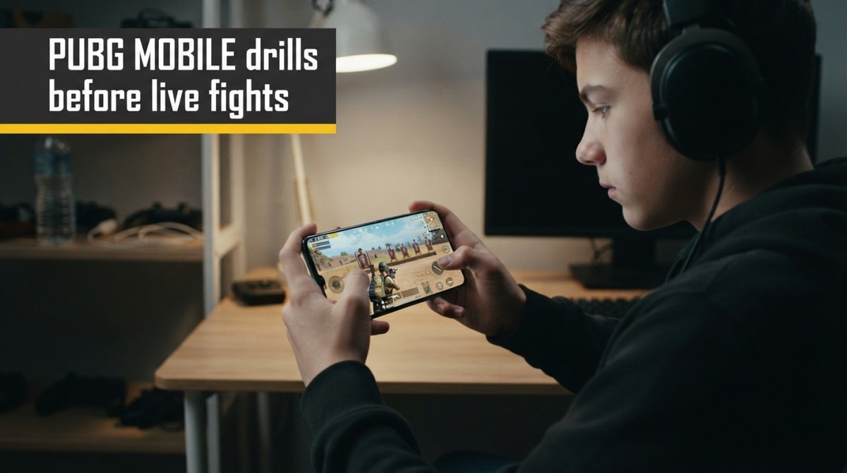 Improve PUBG MOBILE aim before live fights