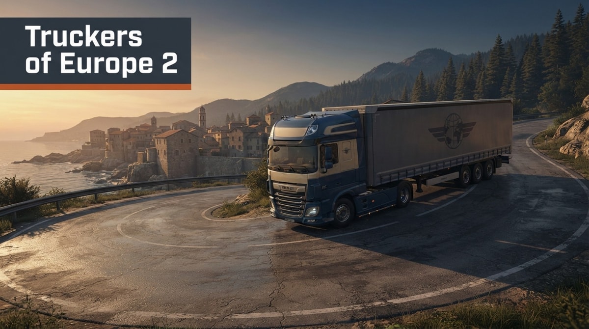 Truckers of Europe 2 على الموبايل للصبر لا للسرعة