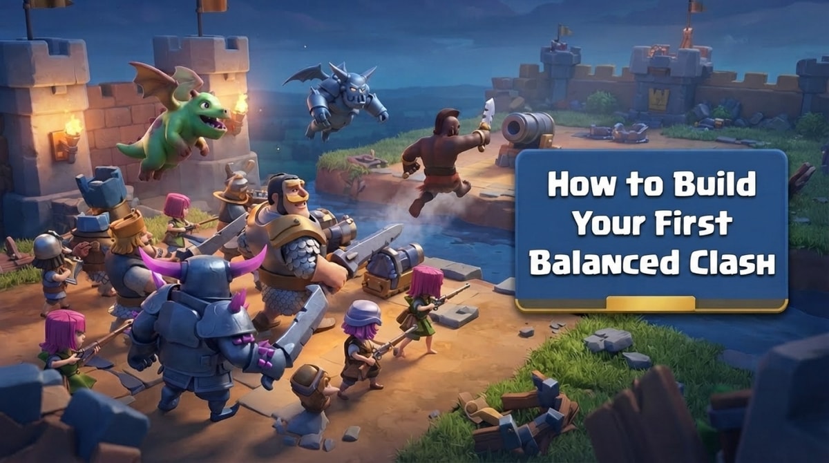 How to Build Your First Balanced Clash Royale Deck